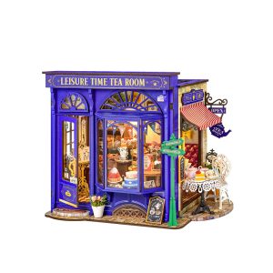 Rolife Leisure Time Tea Room DIY Miniature House DG171