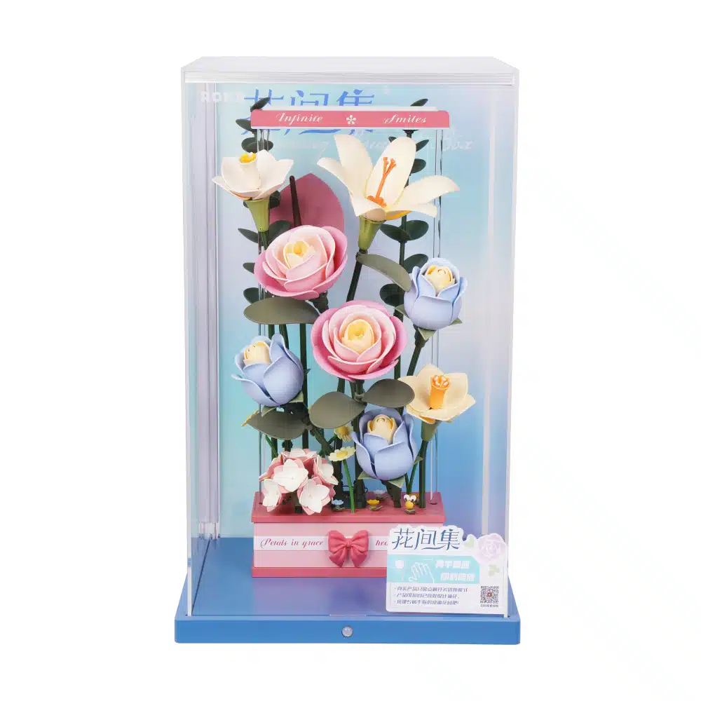 diy wooden flower bouquet,3d puzzle manufacturers​,robotime display case