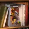 rolife diy book nook,rolife diy book nook kit,robotime book nook,robotime diy book nook​,stories in books robotime