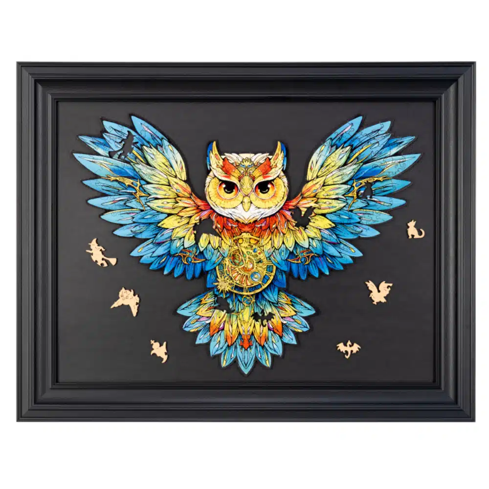 rowood 3d wooden puzzle,rowood display stand
