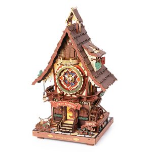ROKR Cuckoo Clock Mechanical 3D Wooden Puzzle LC901C