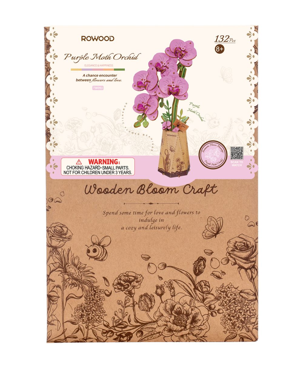 Purple Moth Orchid