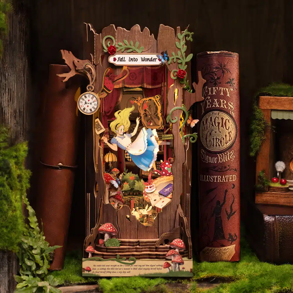 rolife diy book nook,rolife diy book nook kit,robotime book nook,robotime diy book nook​