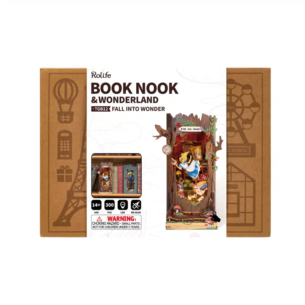 rolife diy book nook,rolife diy book nook kit,robotime book nook,robotime diy book nook​