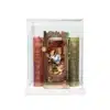 rolife diy book nook kit fall into wonder display stand