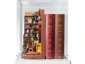 rolife diy book nook,rolife diy book nook kit,robotime book nook,robotime diy book nook​,stories in books robotime,robotime display case