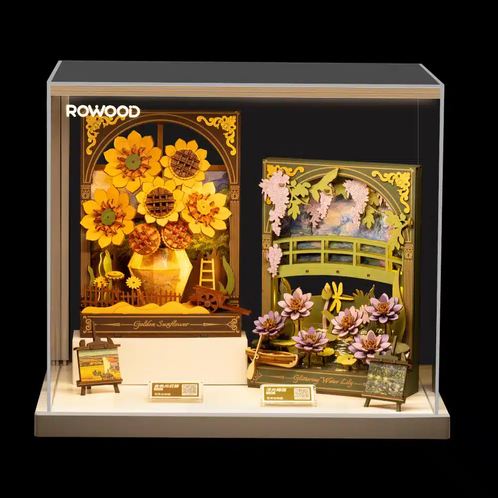 rowood 3d wooden puzzle,robotime wooden puzzles,robotime 3d wooden puzzle,robotime display case,robotime puzzle,robotime 3d puzzle
