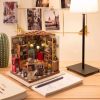 Rolife Sam's Study Library DIY Miniature House Kit DG102