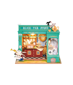 Rolife Alice's Tea Store DIY Miniature House Kit DG156