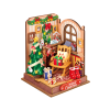 Rolife Christmas Fireplace DIY Miniature House DS041