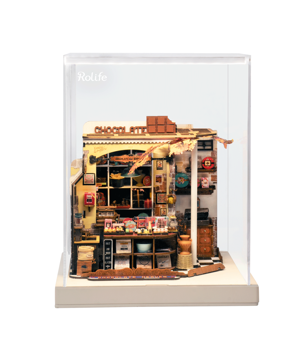 DG174Z-main Rolife Henry's Chocolate Display Showcase DG174Z