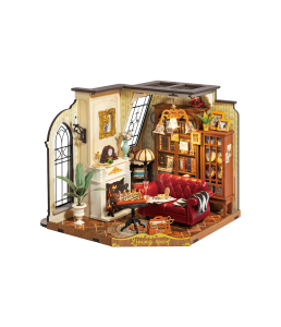 Rolife Catherine's Living Room DIY Miniature House DG175