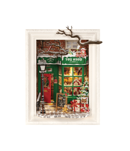 Rolife Santa's Toy Shop DIY Miniature House DP006