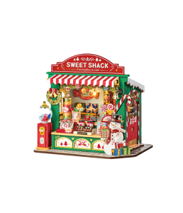 Rolife Christmas Candy Stand DIY Miniature House DS043