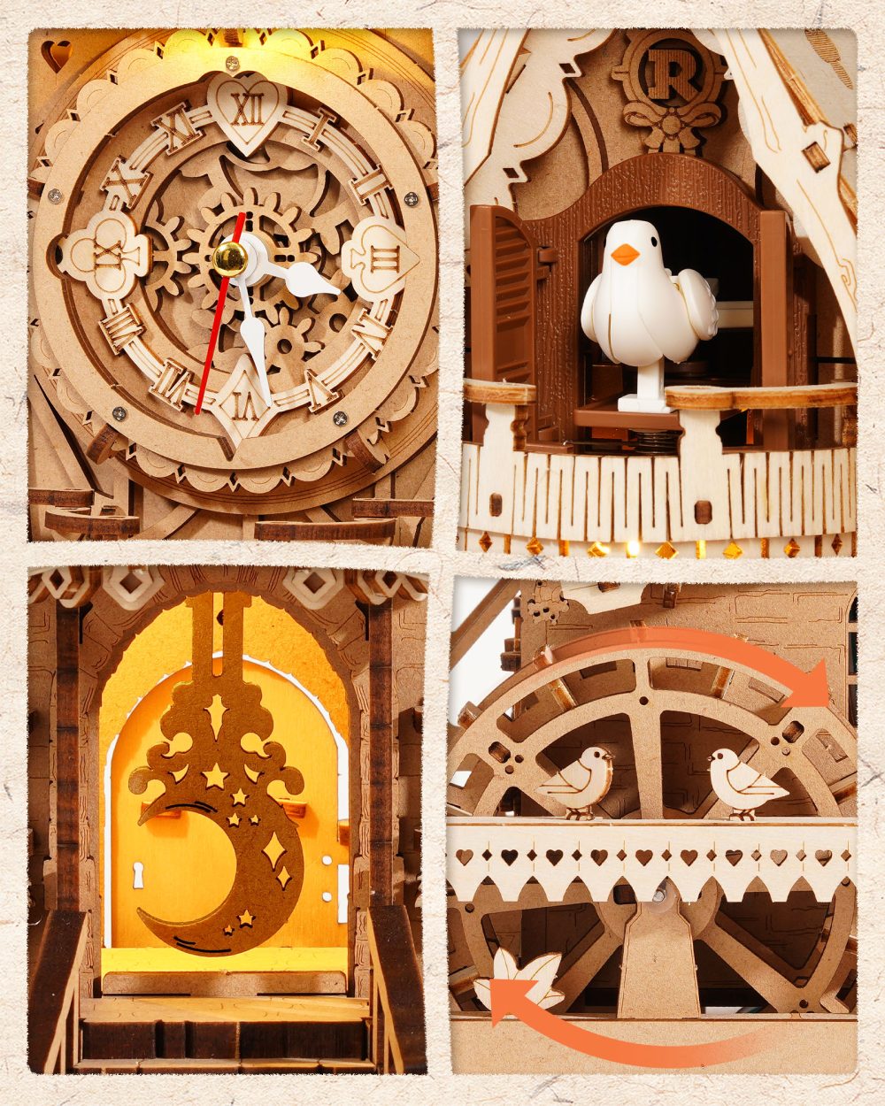 Cuckoo Clock (wood colour)