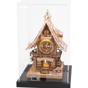 Cuckoo Clock (wood colour) Display Showcase