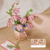TF003-3 Pink Lily of the Valley