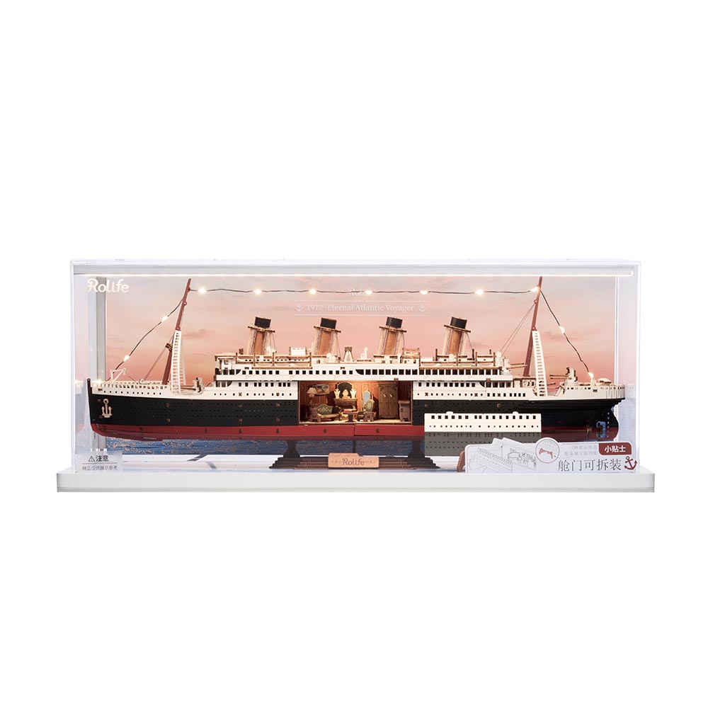 TGL02Z 1912 ·Eternal Atlantic Voyager Display Showcase TGL02Z