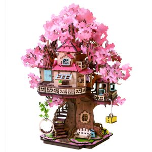 Rolife Sakura Tree House DIY Wooden 3D Puzzle TGS04
