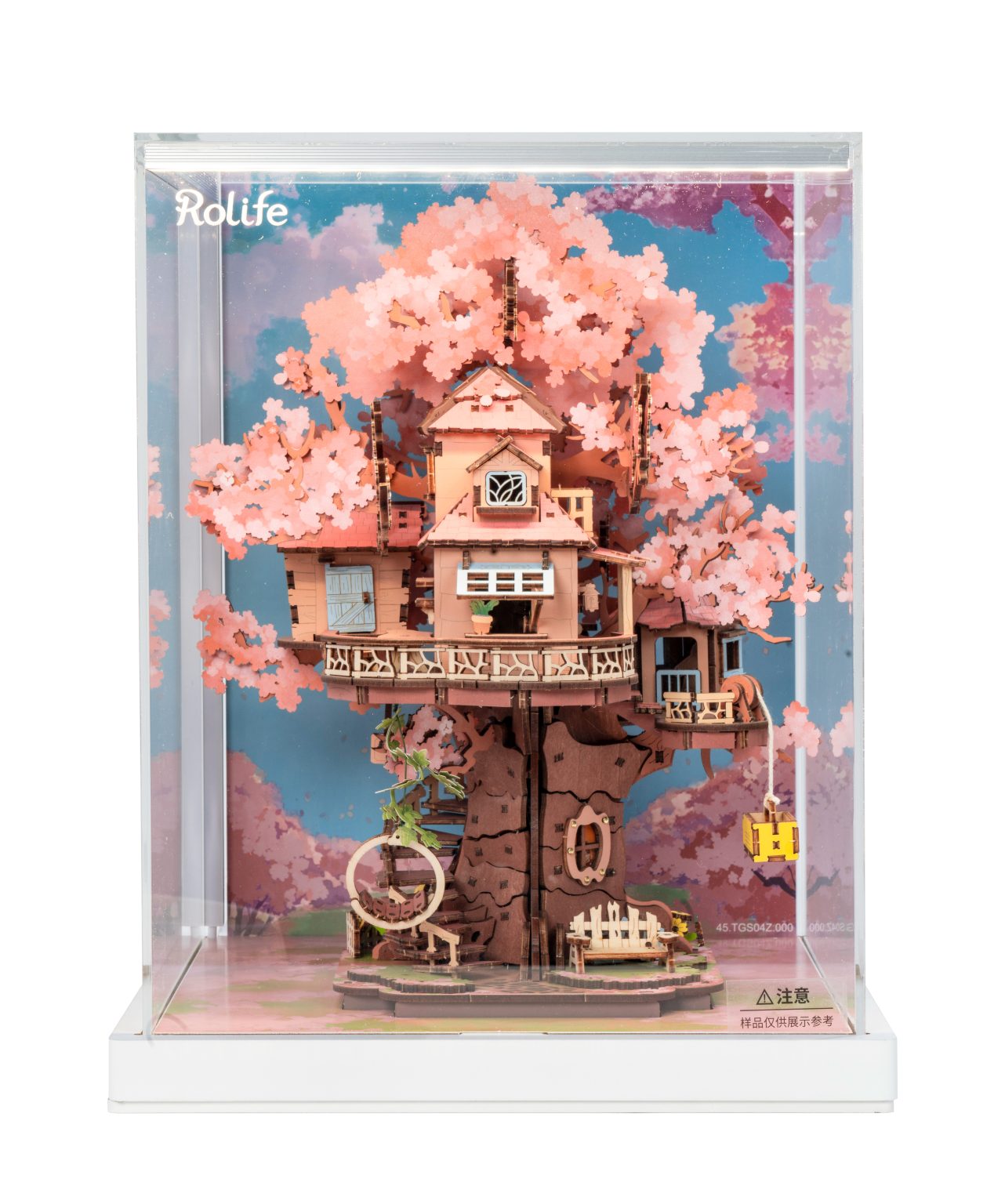 Sakura Tree House Display Showcase TGS04Z