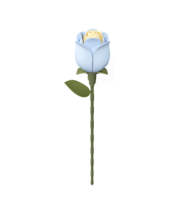 Blue Rose ROKR Floral Art Series Single Flower - Blue Rose
