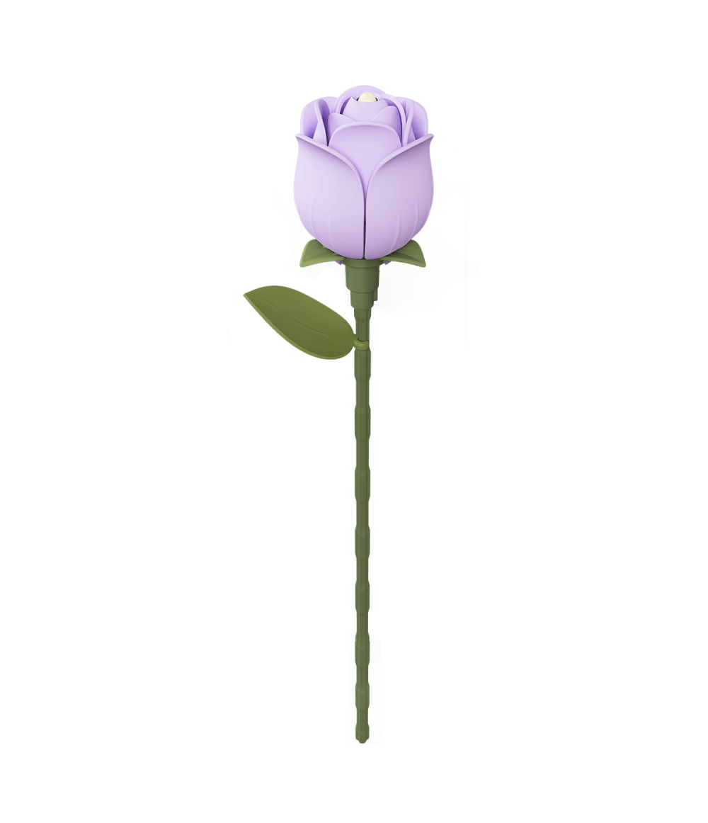 ROKR Floral Art Series Single Flower - Lavender Rose