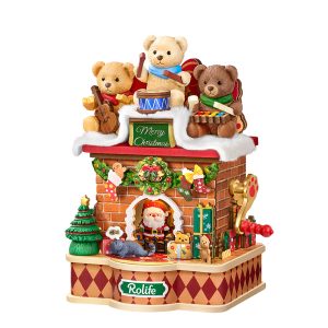 AMS03-main Rolife Fireside Music Night Mechanical Music Box 3D Wooden Puzzle AMS03