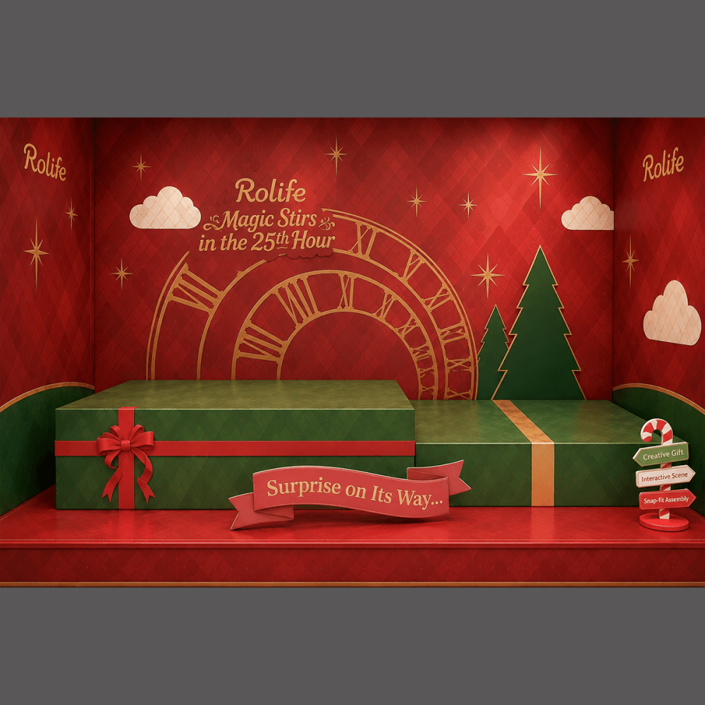 Christmas Tall Cabinet Display Materials CTC-A