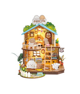 Puppy's Cozy Villa Rolife Puppy's Cozy Villa DIY Miniature House DG169