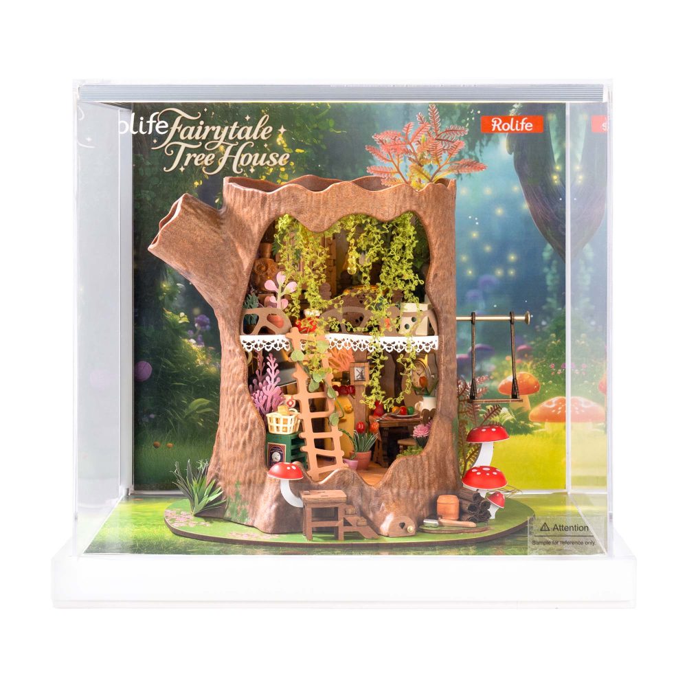 DG179Z Fairytale Tree House Display Showcase