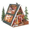 Rolife A-Frame Cabin DIY Miniature House Kit DG181