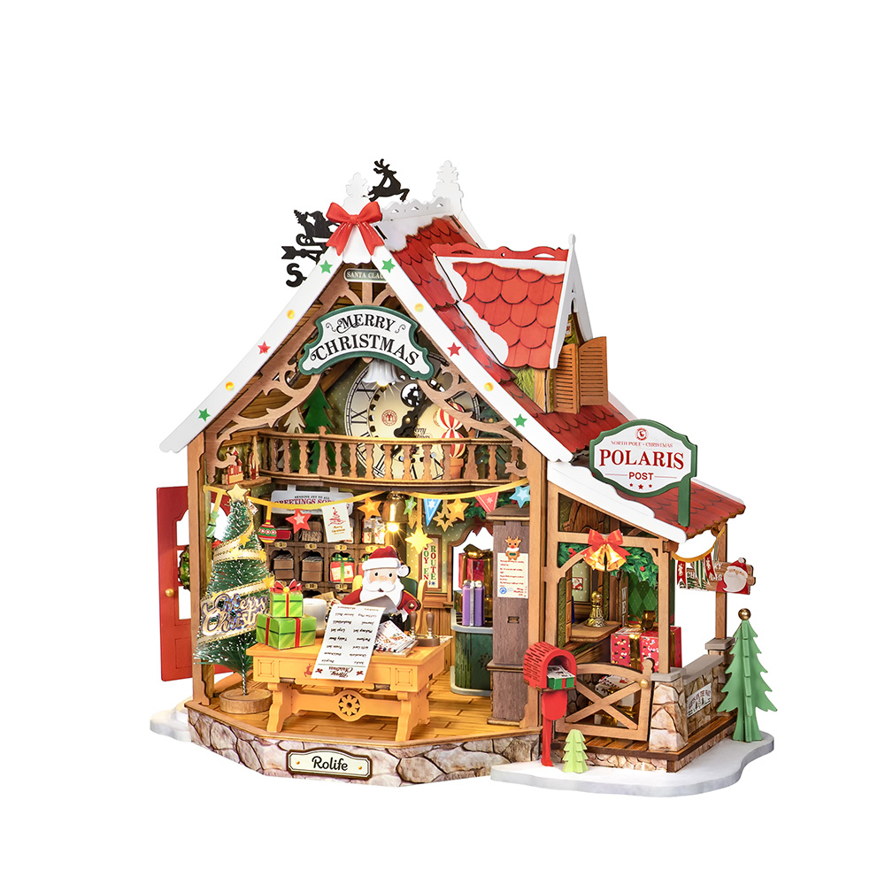 Rolife Polaris Post DIY Miniature House DG187