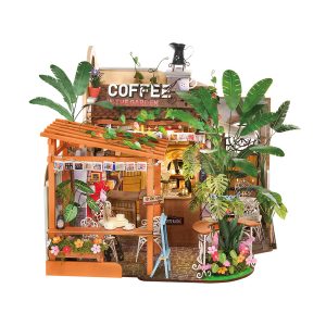 Rolife Leafree Café DIY Miniature House DH201