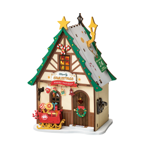 Rolife Twinkling Christmas House 3D Wooden Puzzle DS036