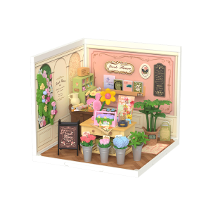Rolife Fresh Flower Shop DIY Miniature House DW017B