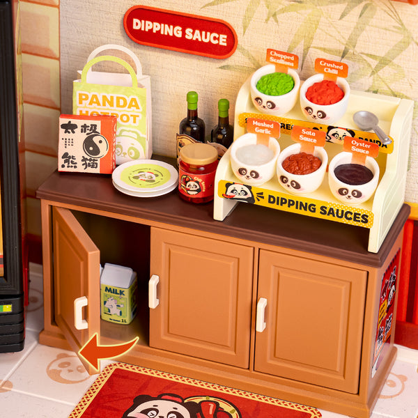 DW020-3 Panda Hot Pot
