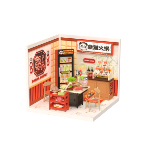 Rolife Panda Hot Pot DIY Miniature House DW020
