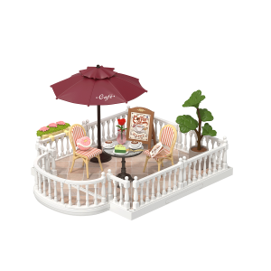 Rolife Super Creator Extension Pack – Chic Café Terrace DWP09