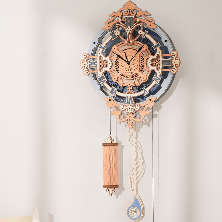 Romantic Notes Wall Clock