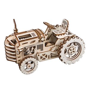 ROKR Tractor Mechanical Gears 3D Wooden Puzzle LK401
