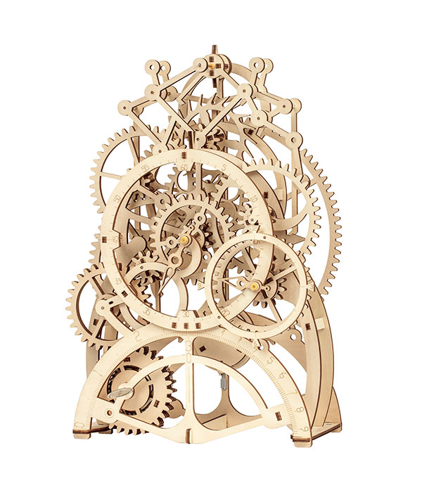LK501-main ROKR Pendulum Clock Mechanical Gears 3D Wooden Puzzle LK501