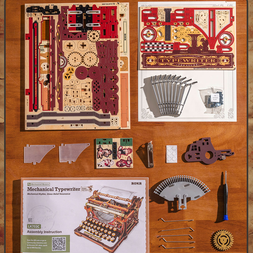 Mechanical Typewriter  (Magic version)