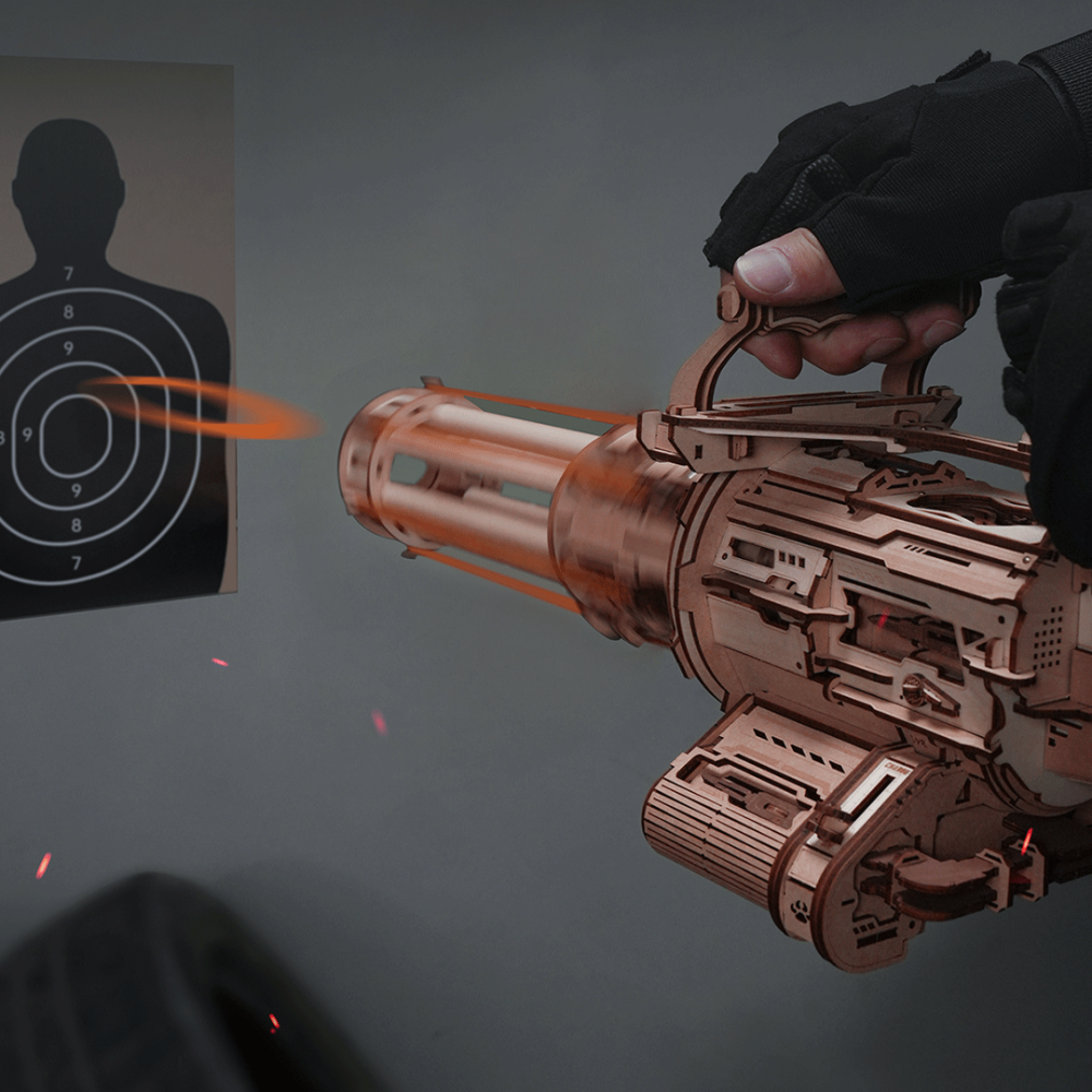 Rotating-Barrel Machine Gun