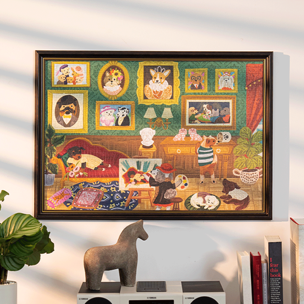 PT008-1 Doggie Art Gallery