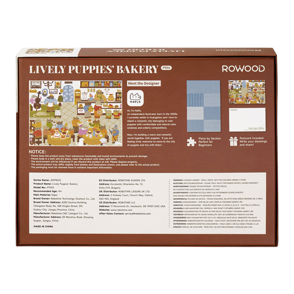 Lively Puppies' Bakery