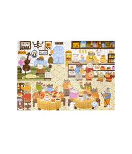 Lively Puppies' Bakery Rowood Lively Puppies' Bakery 1000 Piece Jigsaw Puzzle PT014
