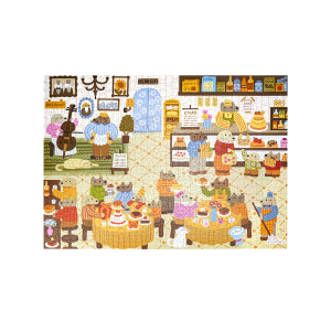 Rowood Lively Puppies' Bakery 1000 Piece Jigsaw Puzzle PT014