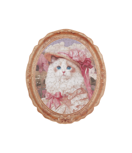 Springtime Kitty Portrait Rowood Springtime Kitty Portrait Wooden Jigsaw Puzzle TA005