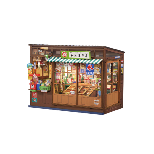 TGE05-main Rolife Nostalgic Corner Shop DIY Book Nook TGE05