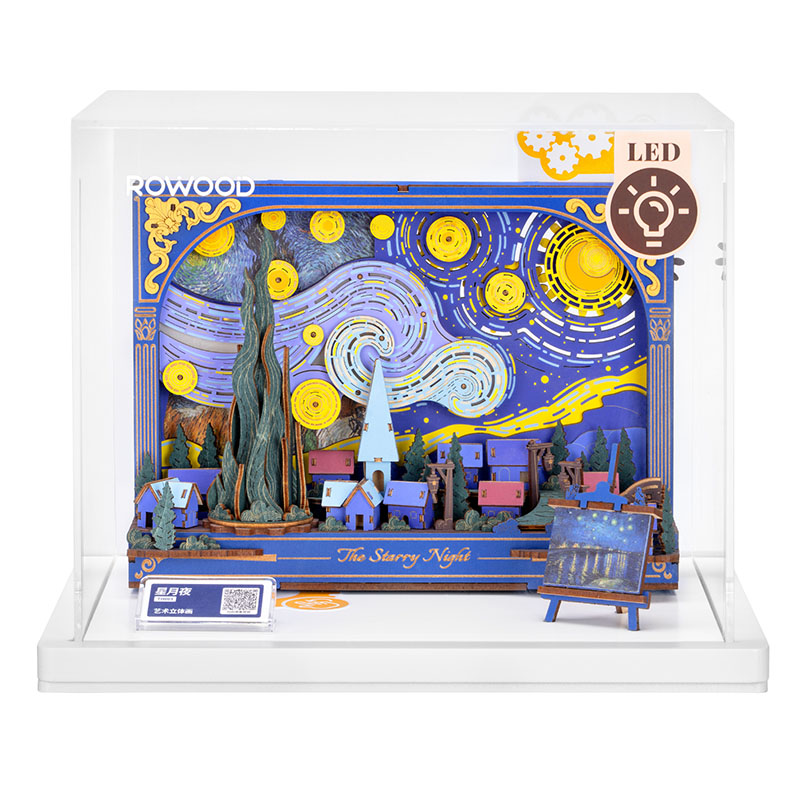 Rowood The Starry Night Display Showcase TH003Z
